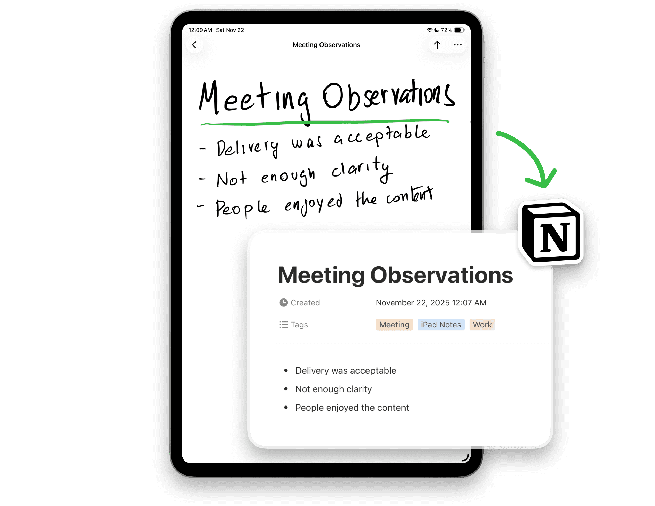 ShortHand app preview